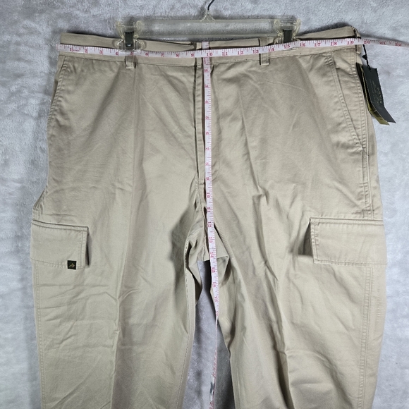Orvis Signature Cargo Pants Mens 38 Unhemmed Hamilton Gentlemen Khaki NWT - Picture 7 of 10
